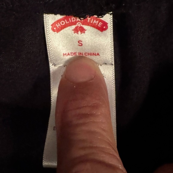 Holiday time Pajamas Set - Black Red small - Picture 6 of 7